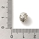 Сплавочные овальные бусины тибетского стиля  TIBEB-L007-15AS-3