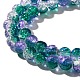 Стеклянные бусины кракле X-CCG-C002-8mm-03-3