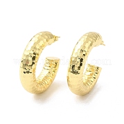 Серьги-гвоздики из латуни EJEW-G327-05G