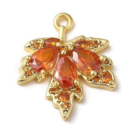 Латунные микро проложить кубического циркония подвески KK-F865-06G-02-1