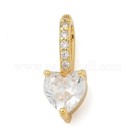 Латунные микро проложить кубического циркония подвески KK-U050-03G-02-1