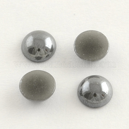 Кабошоны из непрозрачного непрозрачного стекла PORC-S801-12mm-41-1