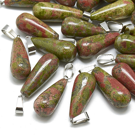 Природные подвески Unakite G-T081-08-1