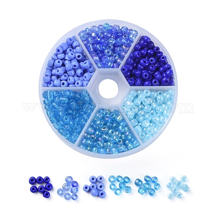 6/0 стакан бисер SEED-X0052-03B-4mm-1