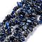 Natural Lapis Lazuli Beads Strands, Grade AB, Chip, 3~16x3~8mm, Hole: 0.7mm, 80~81cm