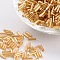 Glass Bugle Beads, Silver Lined, Light Khaki, 6~8x1.8mm, Hole: 0.6mm, 1250pcs/50g