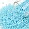 TOHO Round Seed Beads, Japanese Seed Beads, (143) Ceylon Aqua, 11/0, 2.2mm, Hole: 0.8mm, about 5555pcs/50g