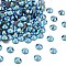 Preciosa® Crystal Hotfix Flatback Stones, Czech Crystal, Round(438 11 612 Chaton Rose VIVA 12 ®), 30050 200 Sapphire AB, SS6(1.9~2.1mm)