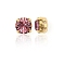 Preciosa® MAXIMA Crystal in Sew-On Cup, Czech Crystal, 719 37 081 Chaton(Round), Golden, 20020 Light Amethyst, SS39(8.15~8.4mm)
