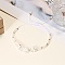Natural Howlite Adjustable Bracelets, Chip