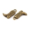 Alloy Pendants, West Cowboy Boot Charms, Antique Bronze, 18x11x3mm, Hole: 2.5mm