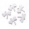 Tarnish Resistant 304 Stainless Steel Charms, Dragonfly, Stainless Steel Color, 14.5x17x1mm, Hole: 1.8mm