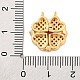 Латунные микро проложить кубического циркония подвески KK-U039-01G-3