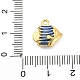 Подвески из нержавеющей стали 304 с эмалью STAS-B085-38G-01-3