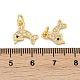 Латунные микро проложить кубического циркония подвески KK-U073-05G-3
