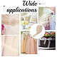 12 ярд хлопковых кружевных лент в форме ромбов DIY-WH0580-03-7