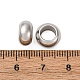 Европейские бусины из нержавеющей стали 304 STAS-P397-01B-P-3