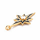 Латунные микропаве прозрачные подвески с фианитом X-ZIRC-S067-071A-NR-3