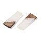 Подвески из смолы и дерева WOOD-F015-04D-2