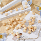 Деревянные бусины WOOD-FH0002-29B-4