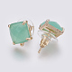 Серьги из граненого стекла X-GLAA-F084-C08-2