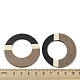 Подвески из смолы и ореха RESI-XCP0002-16E-3