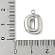 Подвески с инициалами из нержавеющей стали 304 STAS-S186-12D-P-3
