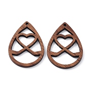 Подвески из орехового дерева WOOD-Q051-01C