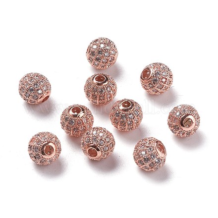 Латунные шарики циркония кубической ZIRC-F001-31RG-1