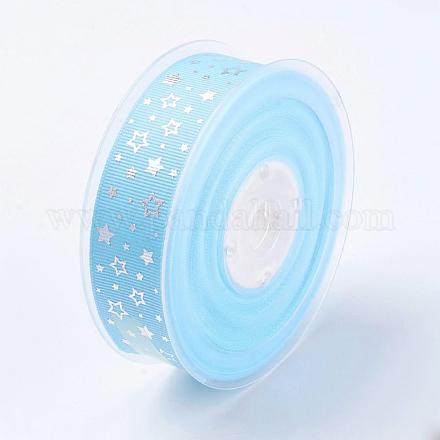 Полиэстер Grosgrain ленты SRIB-F004-25mm-01-1