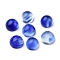Cherry Quartz Glass Cabochons, Half Round, 4x2~2.5mm