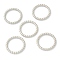 Non-Tarnish 304 Stainless Steel Linking Rings, Round Ring, Stainless Steel Color, 23x2.5mm, Inner Diameter: 18mm