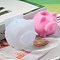 Candles Silicone Molds, Epoxy Resin Candle Making, Pig, White, 61x62x54mm