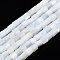 Natural Freshwater Shell Beads Strands, Column, 3x3mm, Hole: 0.9mm, about 135~139pcs/strand, 15.04 inch~15.55 inch(38.2~39.5cm)
