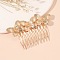 Alloy Combs, Hair Accessories for Women Girls, Butterfly, Golden, 83x54mm