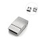 Tarnish Resistant Matte 304 Stainless Steel Rectangle Magnetic Clasps with Glue-in Ends, N45 Grade Strong Magnet, Stainless Steel Color, 20x12.5x6mm, Hole: 10x2.5mm