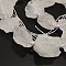 Natural Gemstone Quartz Crystal Rough Nuggets Bead Strands, 13~40x10~26x10~23mm, Hole: 2mm, about 14~19pcs/strand, 16.54 inch
