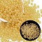 Luminous Glow in the Dark Transparent Glass Round Beads, No Hole/Undrilled, Gold, 5mm, about 2800Pcs/bag