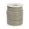 Nylon Threads, Milan Cords/Twisted Cords, Lemon Chiffon, 3mm, about 21.87 yards(20m)/roll