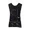 Non-Woven Fabrics Jewelry Hanging Display Bags, Wall Shelf Wardrobe Storage Bags, with Transparent PVC, Black, 75x41x0.1cm