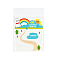 Rectangle OPP Cellophane Bags, Colorful, 13.9x9.9cm, Unilateral Thickness: 0.035mm, Inner Measure: 11.1x9.9cm, about 95~100pcs/bag