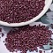 MIYUKI Delica Beads, Cylinder, Japanese Seed Beads, 11/0, (DB2308) Matte Opaque Glazed Trillium Red AB, 1.3x1.6mm, Hole: 0.8mm, about 100000pcs/500g