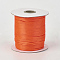 Eco-Friendly Korean Waxed Polyester Cord, Dark Orange, 1.5mm, about 169.51~174.98 Yards(155~160m)/Roll