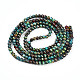 Выпечка окрашенные стеклянные бусины пряди X1-DGLA-N003-4mm-B08-3
