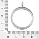 Подвески-медальоны из нержавеющей стали 304 STAS-S132-16P-04-3
