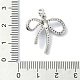 Подвески из кубического циркония с покрытием из латуни KK-M282-24P-3