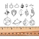 Подвески из сплава в тибетском стиле FIND-FS0001-23-7