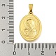 Ионное покрытие (ip) подвески из нержавеющей стали 304 STAS-B071-02A-19G-3