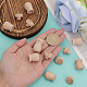 8 комплект деревянных подвесок для флаконов духов WOOD-CA0001-70-3