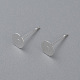 Фурнитура для сережек-гвоздиков из нержавеющей стали 304 STAS-H436-24S-6mm-1